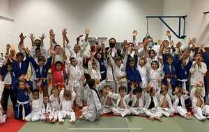 Escale du Pére Noël à l'Ecole de Judo la Londe.