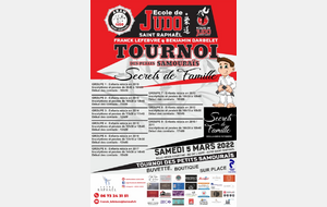 Affiche duTournoi des Petits Samouraïs