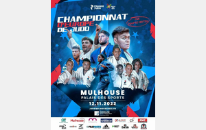 Affiche de la compétition (France Judo)
