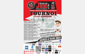 Affiche du Tournoi des Petits Samouraïs