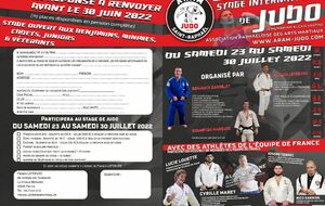 25ème Stage International de Judo Saint-Raphael 
