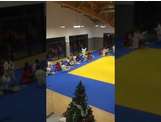Escale du Pere Noel aux Ecoles de Judo de St Raphaël
