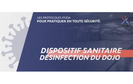 Protocole de désinfection du Dojo